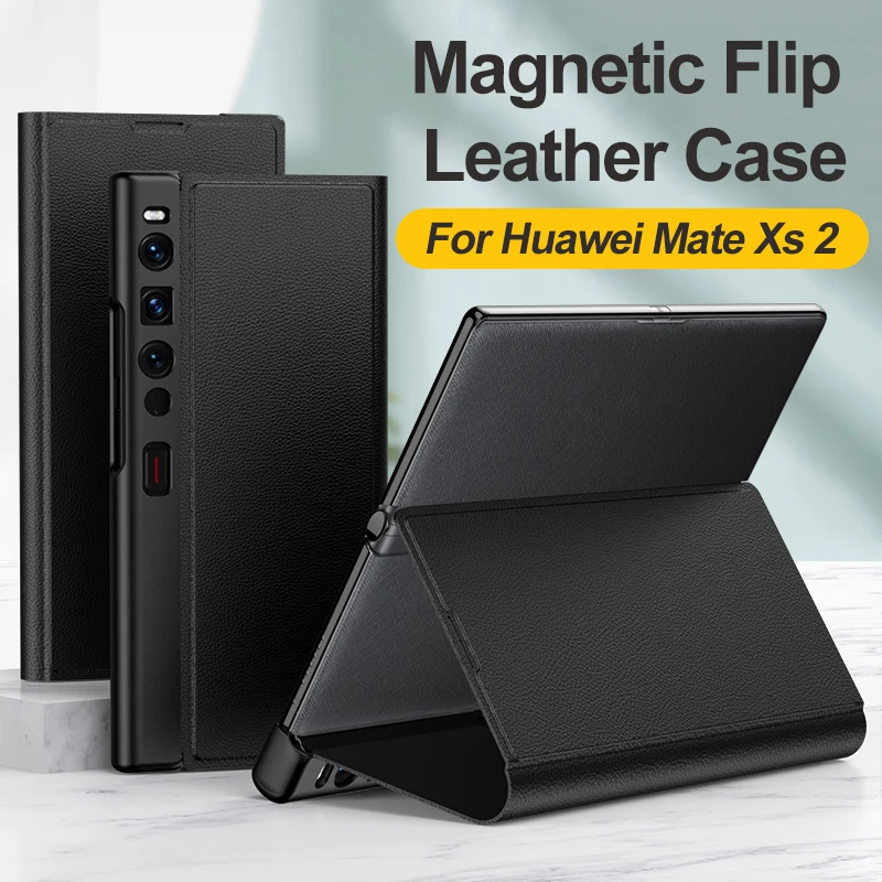 Gkk Per Huawei Mate Xs 2 Custodia In Pelle Con Protezione Magnetica Pieghevole Custodia Per Supporto Per Huawei Mate Xs 2 Xs2 Custodia In Pelle Flip