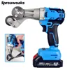 Electric Plate Sheet Cut Scissors Cordless Metal Punch Cutter Free Sheet Cutting Nibbler Saw Power Tools For Makita 18V Battery 2