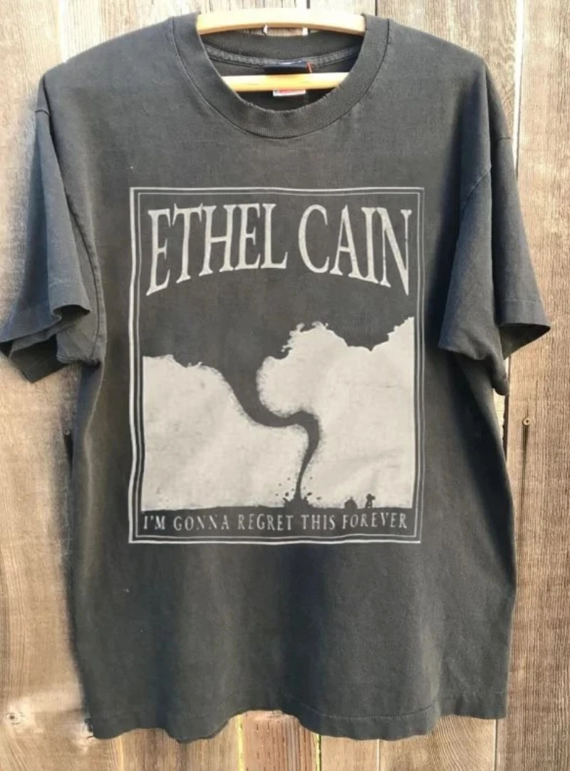 Ethel Cain 2025 Tour Graphic Charcoal Kurzarm Unisex T-Shirt S-4XL Vtg Shirt Graphic 2026 Sommer Neu Damen