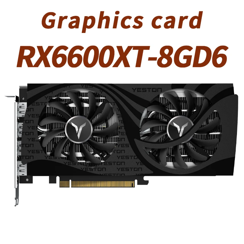 

RX6600XT-8G D6 for YESTON Graphics card Video Card placa de video