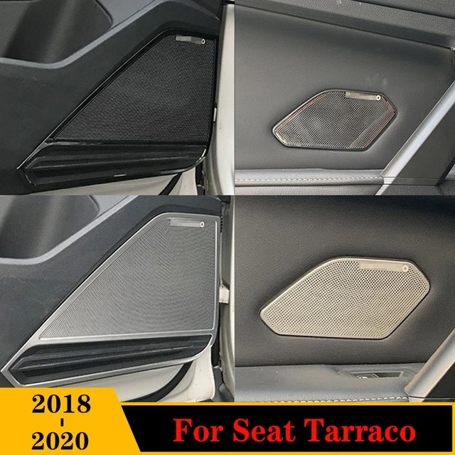 Auto Door Speaker Cover Decoration Car Interior Details Dust-Proof  Accessories Anti-Dirty Parts For Seat Tarraco 2018 2019 2020 - AliExpress