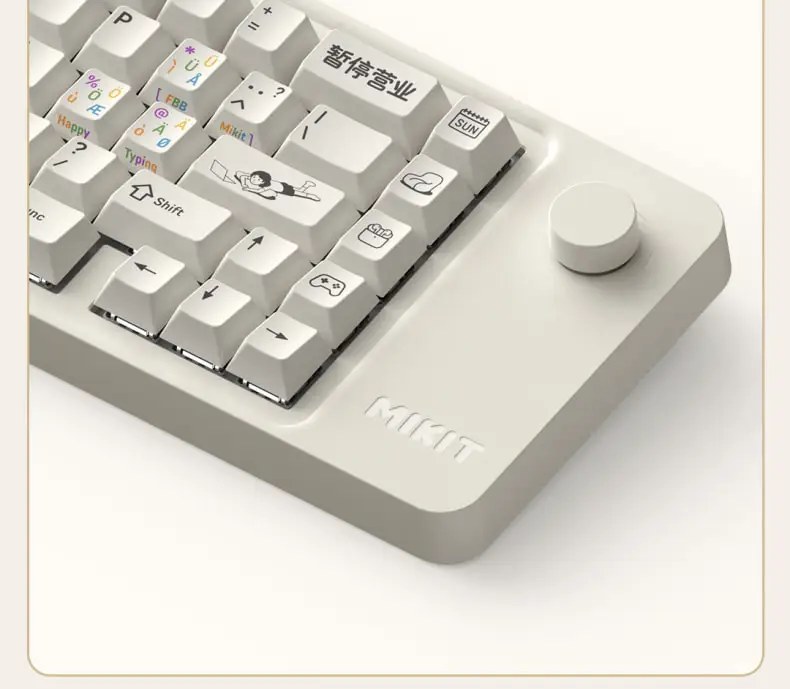 para jogos de escritório, Hotswap Tri-Mode, Junta
