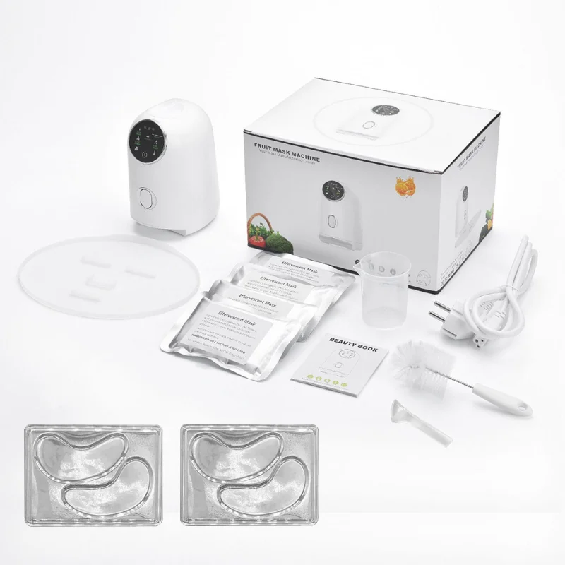 New Automatic DIY Beauty Facial Mask Maker Machine Fruit Vegetable Skincare Acne Treatment Hydration Anti Aging Collagen