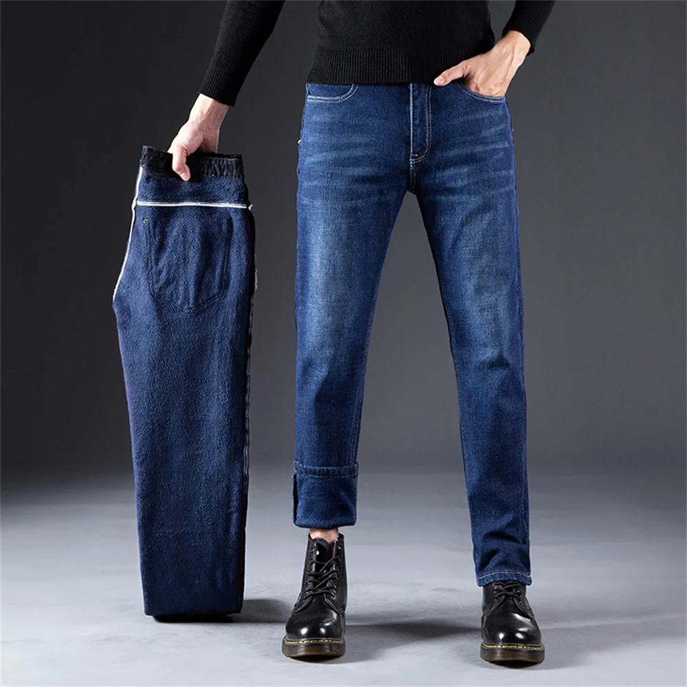 2023 Winter New Men Warm Slim Skinny