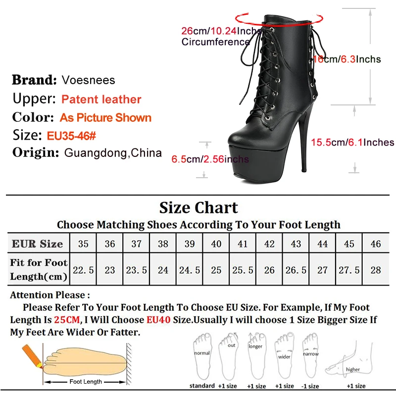 Matte Black Pole Dance Boots 15.5CM Super High Heel Fashion Lace-up Thick Platform Women Ankle Boots Model Catwalk Show Shoes