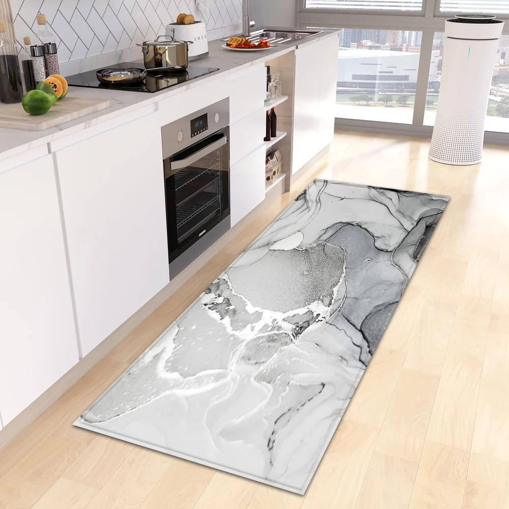 Entrance Doormat Kitchen Carpet Bedroom Floor Balcony Decoration Long Rug Made Home Bath Door Hallway Anti-Slip Foot Mat floor mat,shaggy rugs