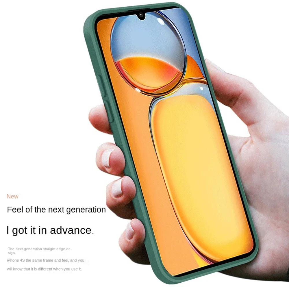 Luxury Liquid Silicone Shockproof Protective Back Phone Case