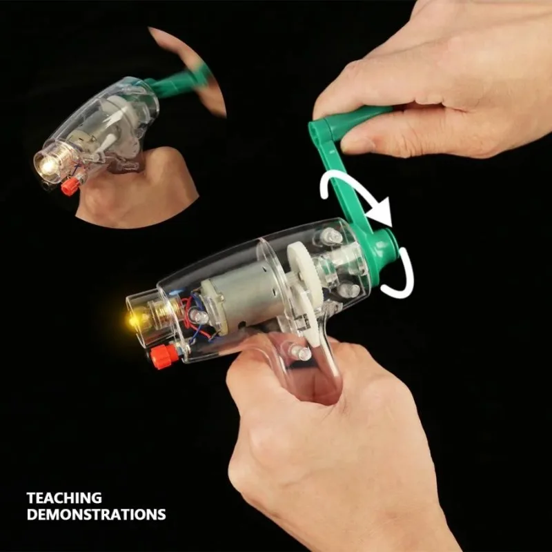 Mechanical Dynamo Hand Crank Driven Electricity Generator Manual Emergency Charger Power Supply hand cranked generator