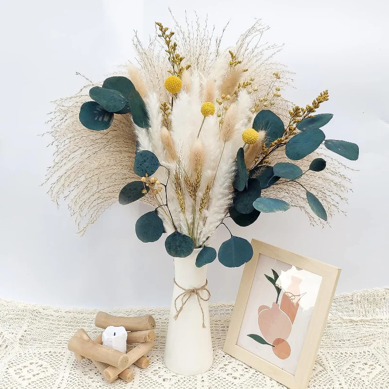 

Пампасная трава высушенные цветы набор украшений Свадебные подарки для гостей бонсай дерево рождественские товары домашняя интерьерная обивка бохо
