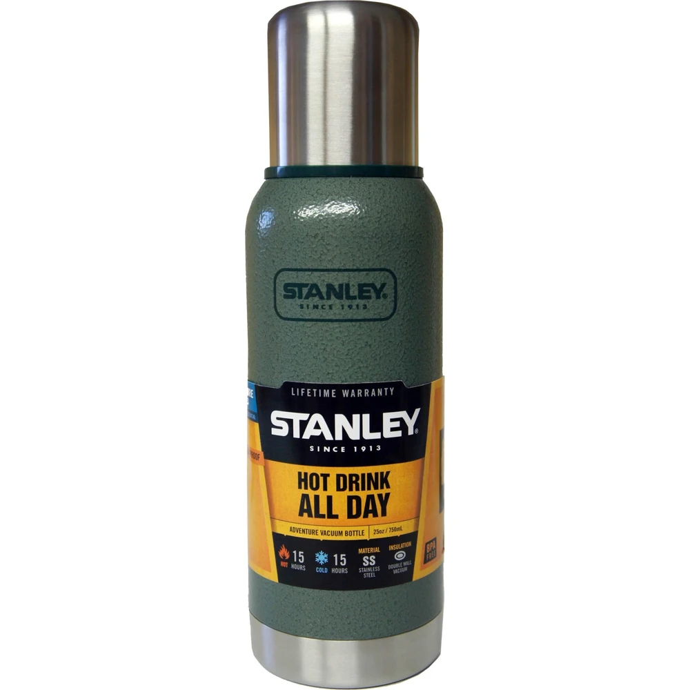 Зеленый термос STANLEY Adventure 0 75L (10-01562-005) |