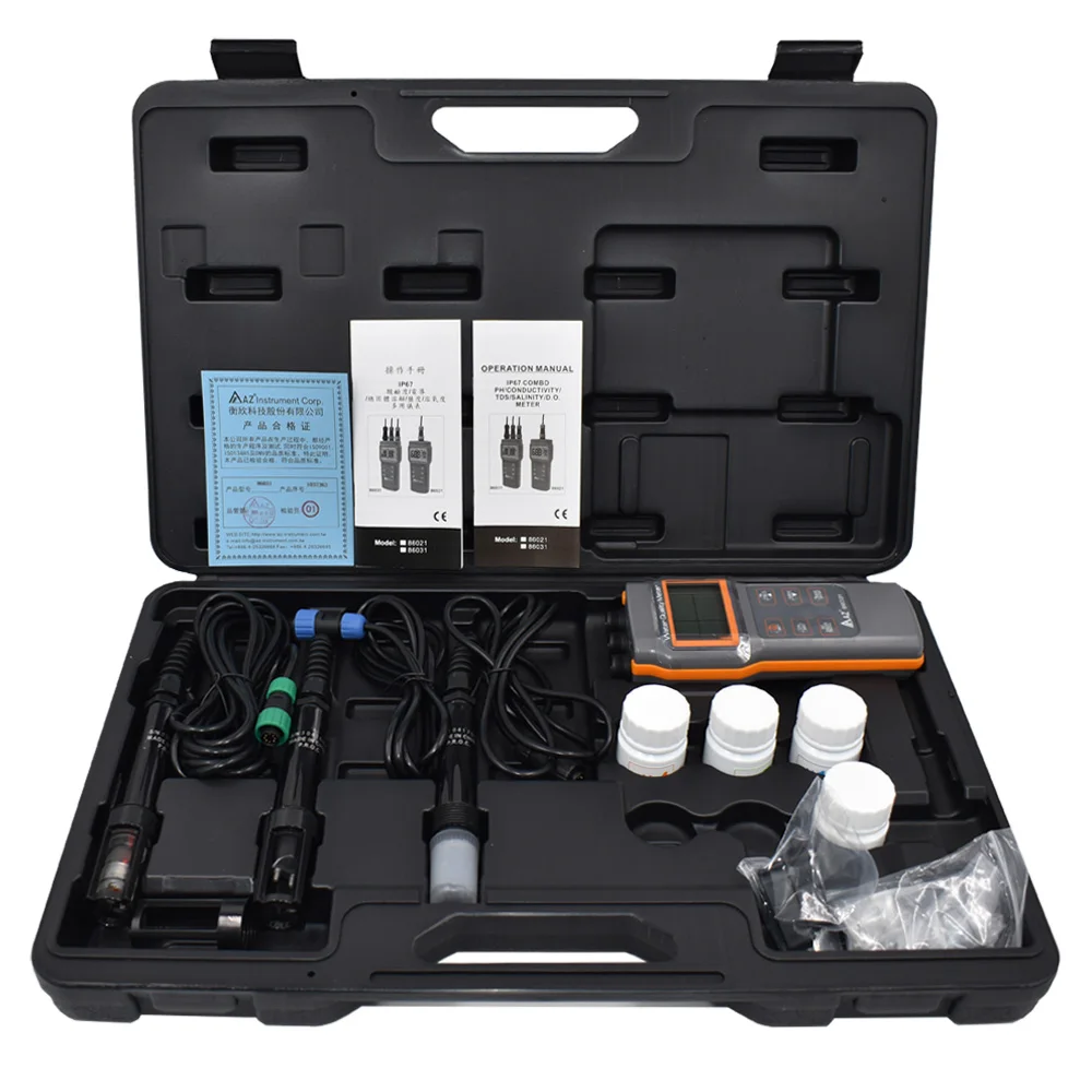 AZ86031WaterQualityMeterAZ86031DissolvedOxygenpHConductivity
