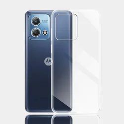Copertura per telefono in silicone morbido trasparente con protezione bumper