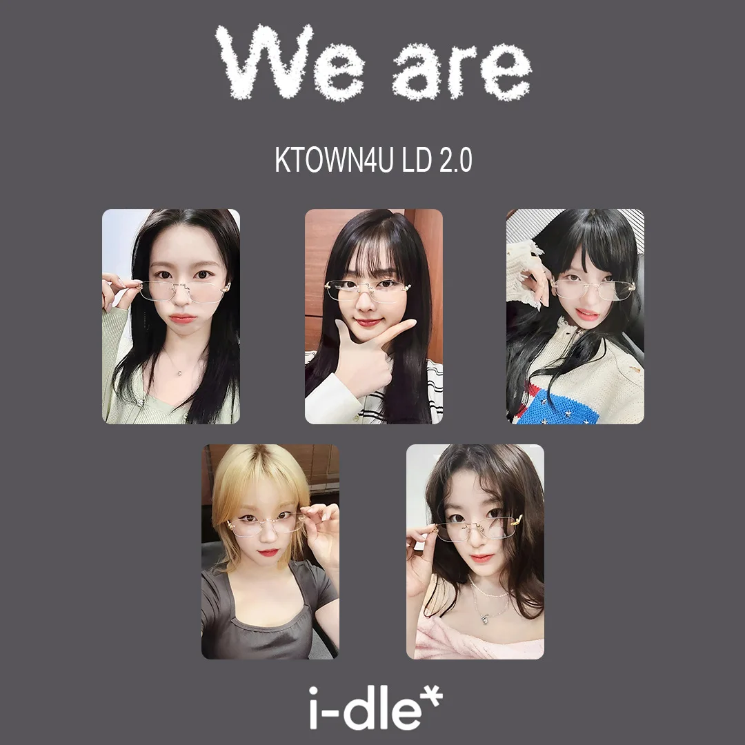 GIDLE I-DLE We Are makestar限定 トレカ ５枚セット Kpop GIDLE 2th Mini Album We Are idle Card Set Special Card