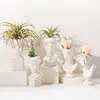 David Creative Portrait Vase Human Head Flower Vases Decorative Ornaments Resin David Home Flowers Art Decor 2