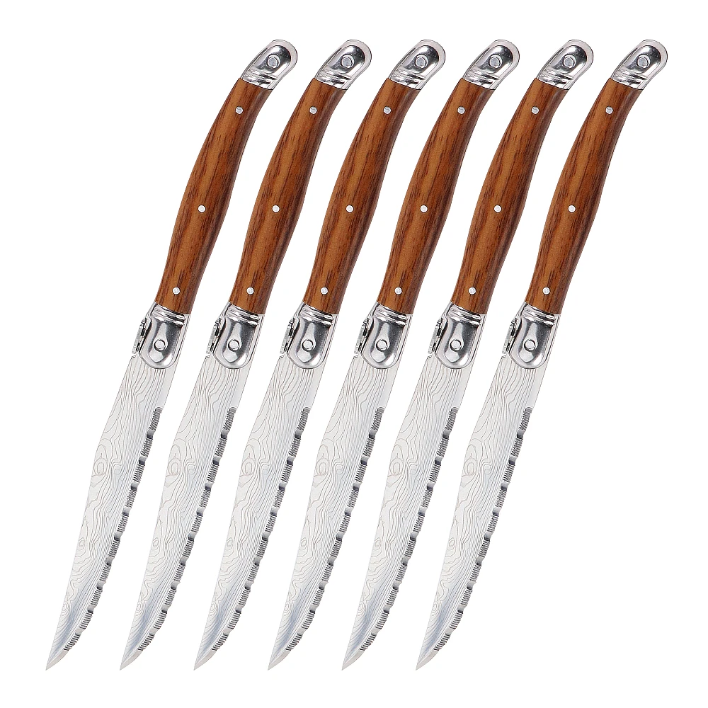 6pcs wood grain