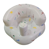 Babies 6-36 Months Inflatable Baby Seat Sofa,Built in Air Pump Children Baby Sofa,Bumbo Seat for Learning to Sit,Feeding,Camping 5