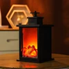 LED Fireplace Lights, Charcoal Style Decorative Table Lamp,  Flame Lighting for Winter Christmas Holiday Gift Party Home Decor 5