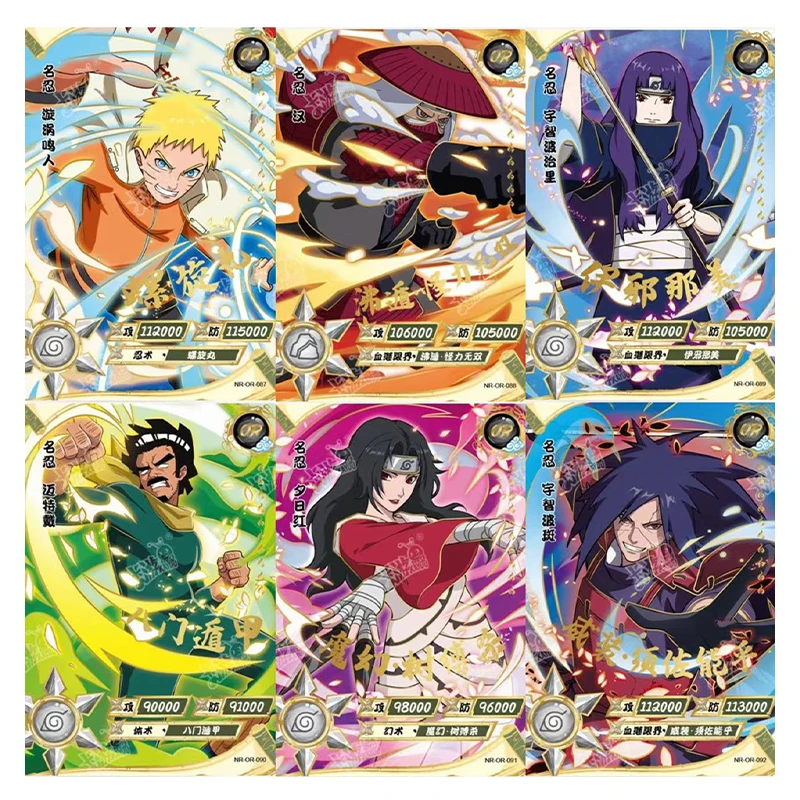 Kyou New Genuine Naruto Cards Uzumaki Naruto Uchiha Madara Or Card Uzumaki Naruto Ur Card Hidan Tenten Ar Collcetion Card Gifts