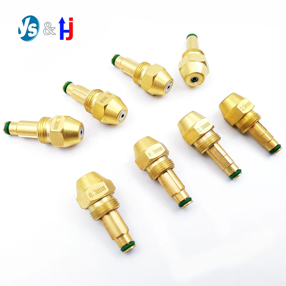 

1 Piece Ordinary Quality Waste Oil Burner Nozzle, Fuel , Brass Siphon Spray Industrial Boilers Air Atomizing 0.3mm-2.5mm.