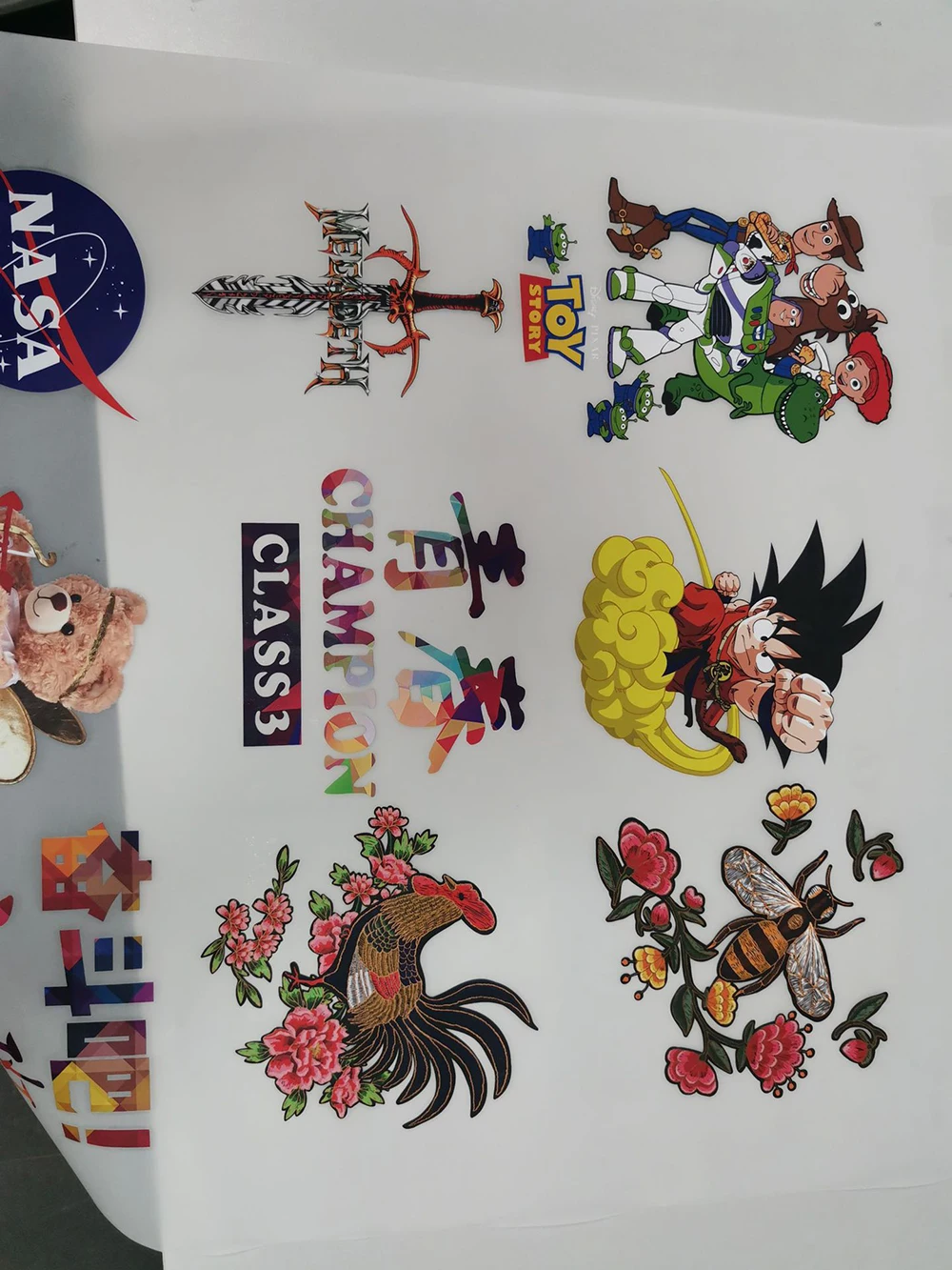 A3 UV DTF A Film For A3 UV Flatbed Printer DTF Sticker AB Film Transfer Metal Glass Waterproof Sticker 10/20/50pcs