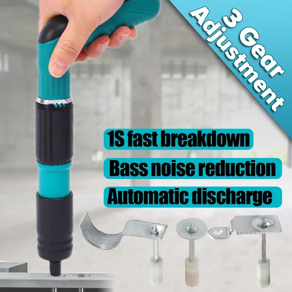 

Tool Wall Hider/Fixture Adjustable Gears Plate Nail Manual Install Steel 3 Fastener Tool Wall Ceiling/Wire For Nail Nailer Power
