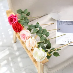 Flower Home Decoration Accessories Decor Orchid Flower Artificial Small Rose Bonsai Creative Indoor Artificial Plant