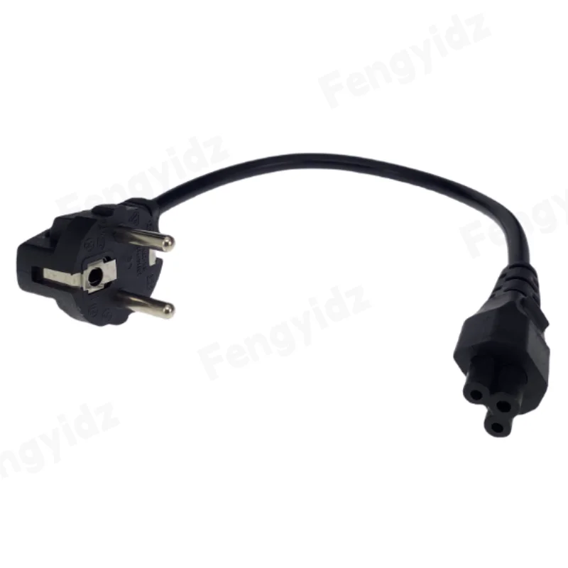 Laptop Charger 3-pin Power Adapter Cord EU Power Cable Extension Cord For HP Dell Toshiba Sony ASUS Lenovo Samsung Notebook