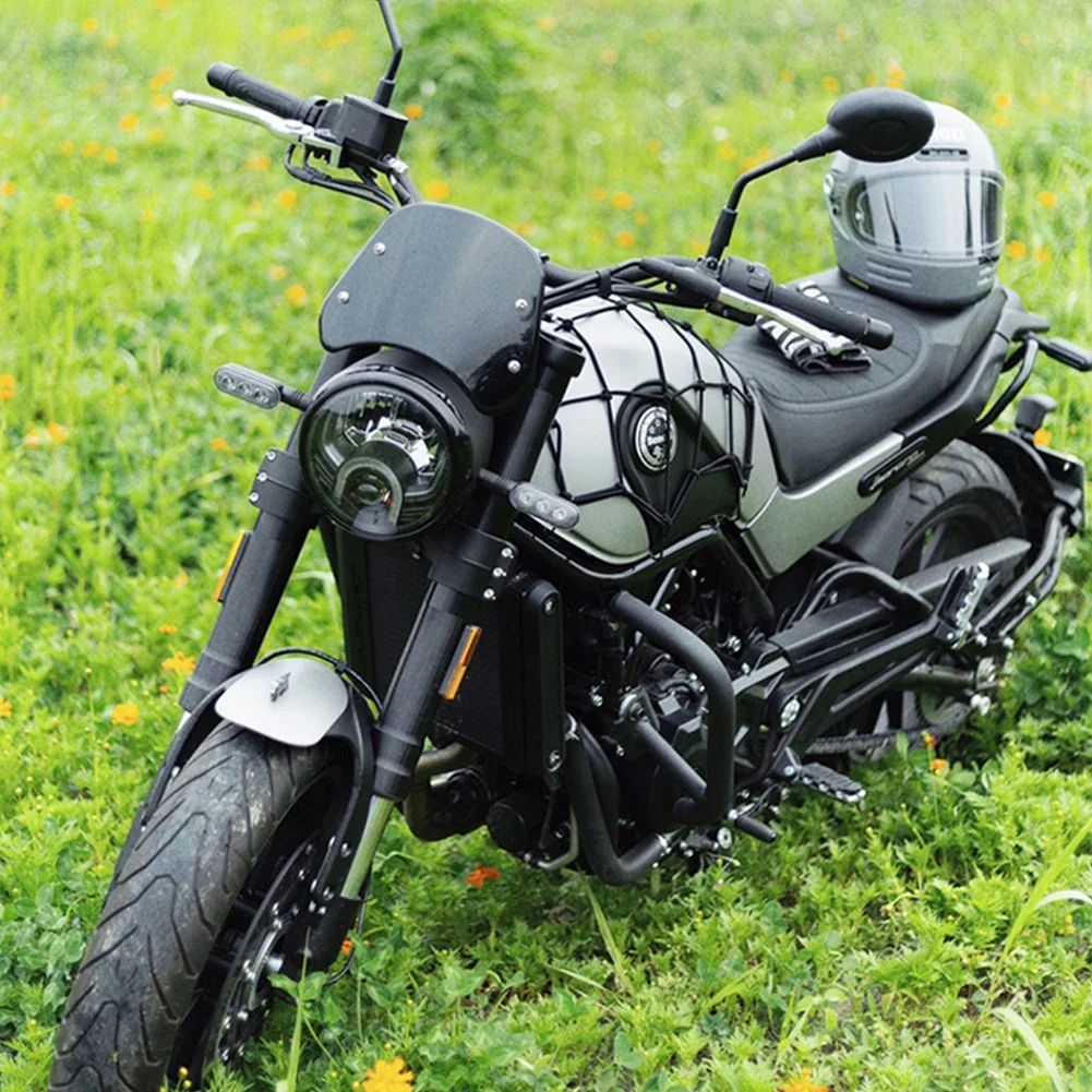 Motorcycle Cargo Net Motorcycle Bungee Net Motorcycle Luggage Net 30*30/40*40cm Latex Motorcycle Helmet Elastic Net Bag 6 Plastic Hook Motorbike Luggage Net Holder Mesh Storage Organizer Bag