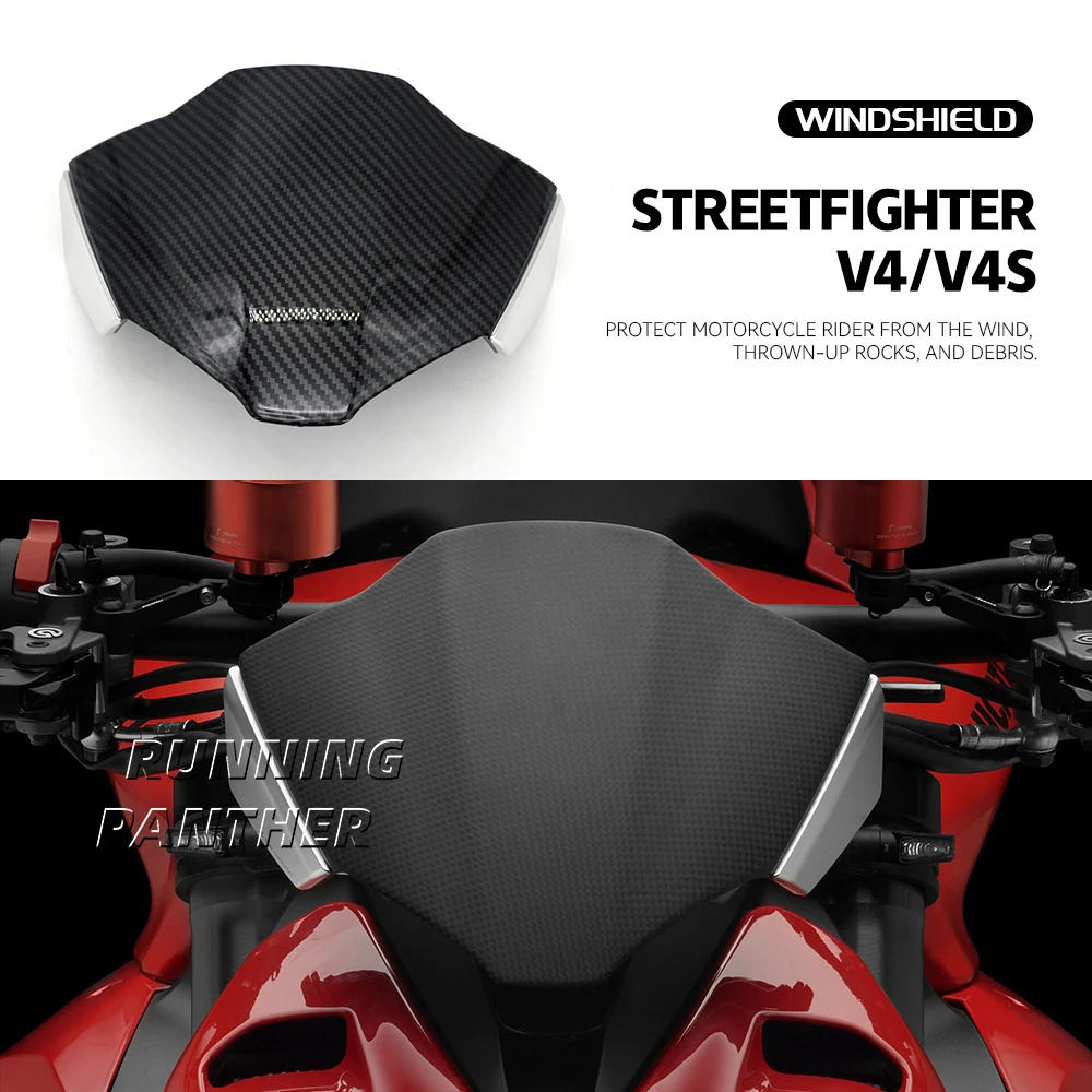 

Ветрозащитный экран для мотоцикла Ducati Streetfighter V4 S STREETFIGHTER V4S 2021 2022 2023