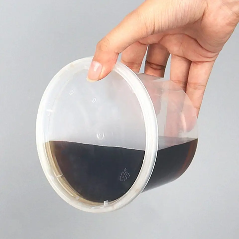 BENECREAT 24 Pack Contenitori In Plastica Trasparente Con Coperchio In - Foto 9