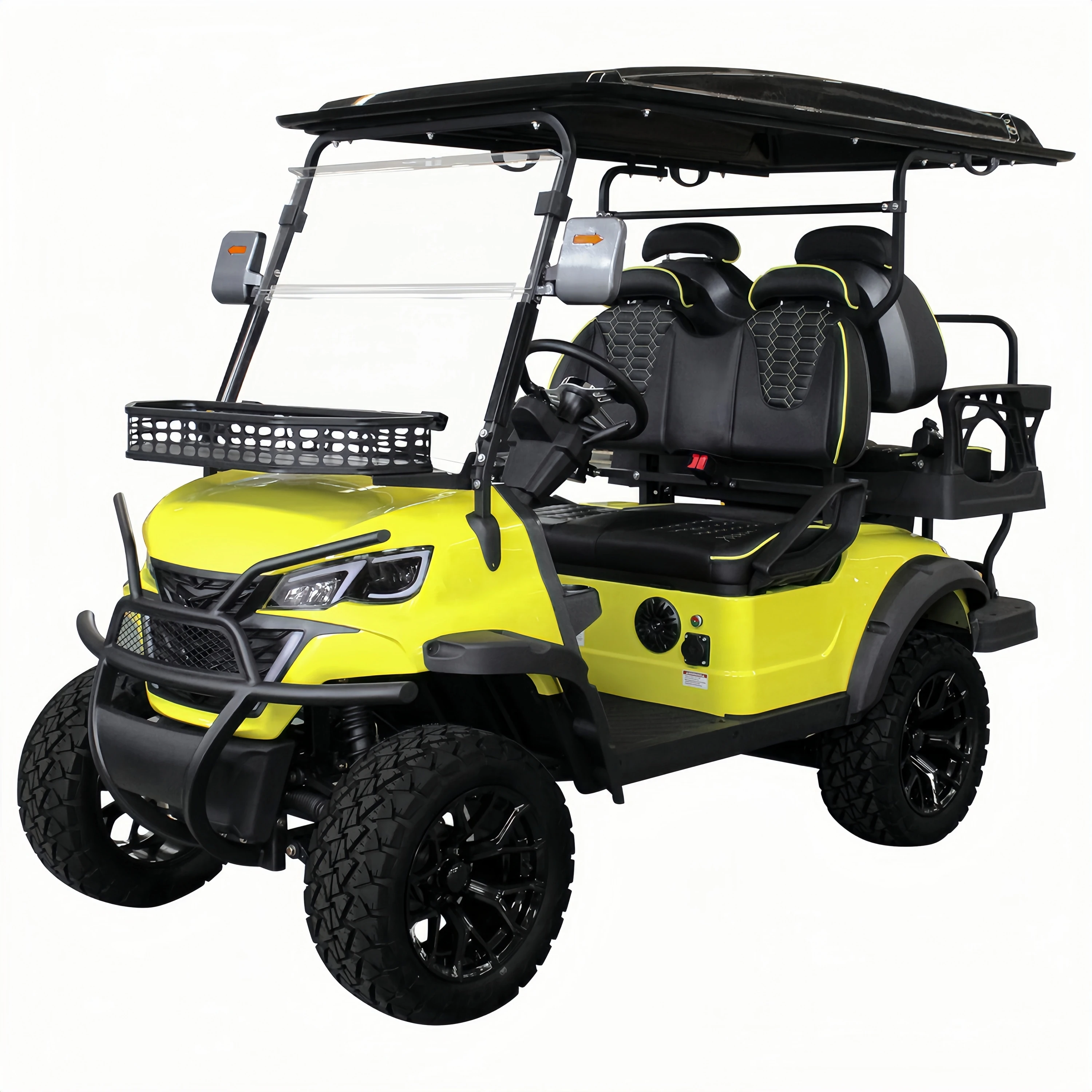 Lifted 2 4 6 Seat Electric Lithium Battery Golf Cart Hunting Golf Buggy car with DOT EEC