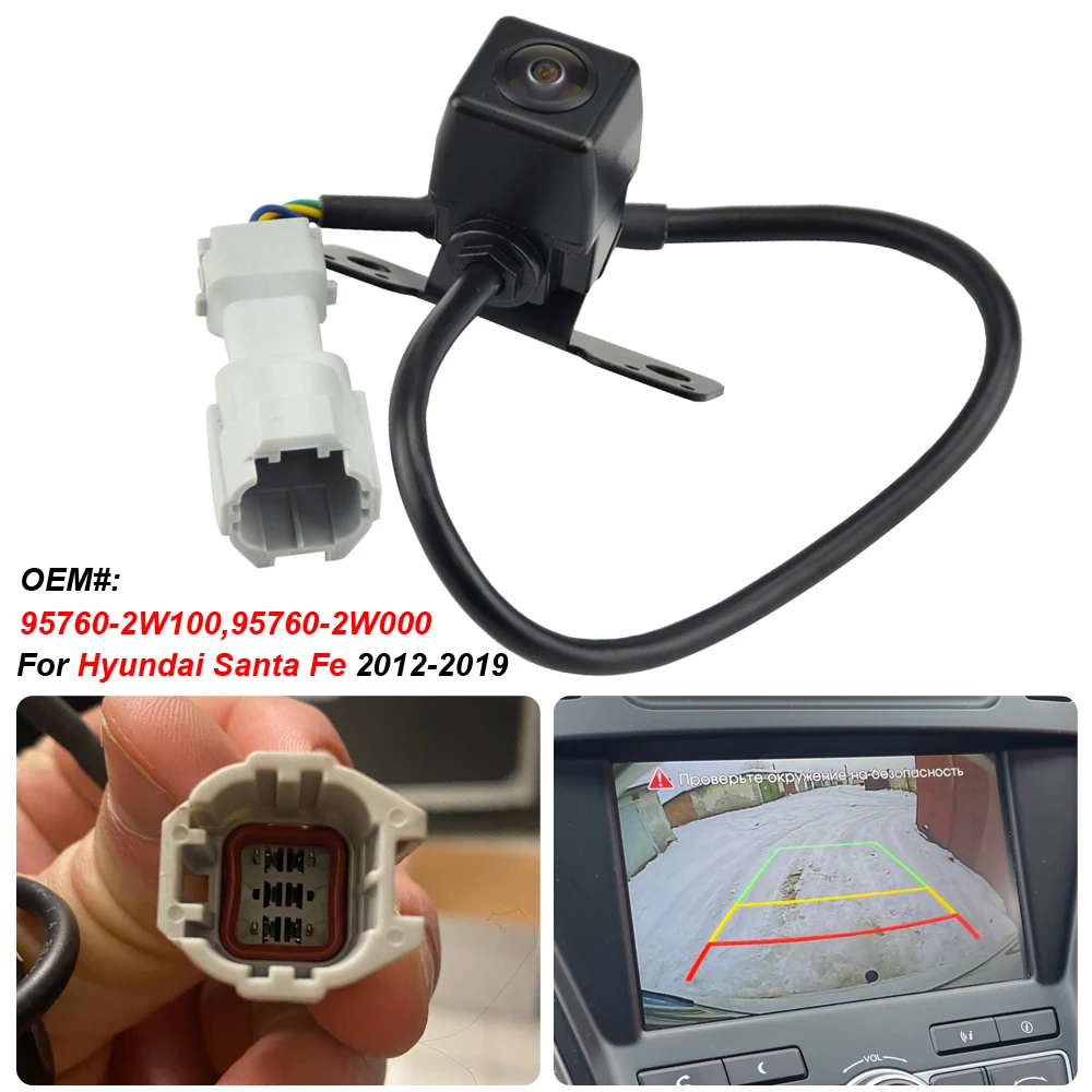 

Reversing Camera Rear View Backup Camera 95760-2W000 957602W000 95760-A2100 For 2013- 2016 Hyundai Santa Fe