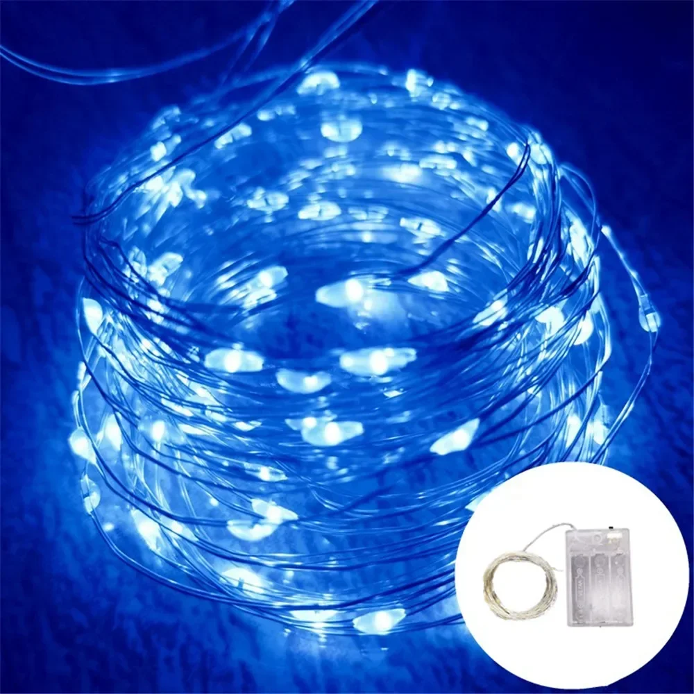 LED Fairy Lights Battery Operated Copper Wire Garland - Outdoor & Indoor Party and Wedding Decor