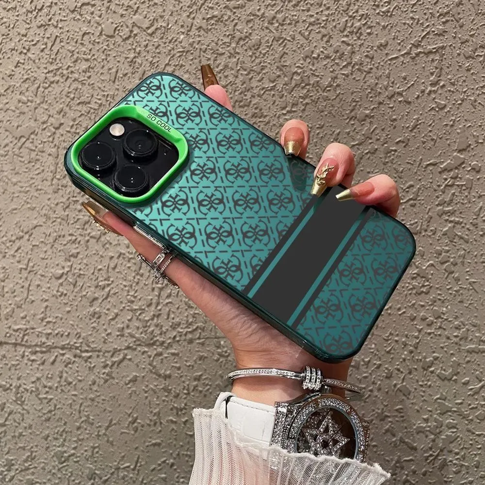 Kawaii Anime Bear Phone Case - Anti-Fall Matte Cover