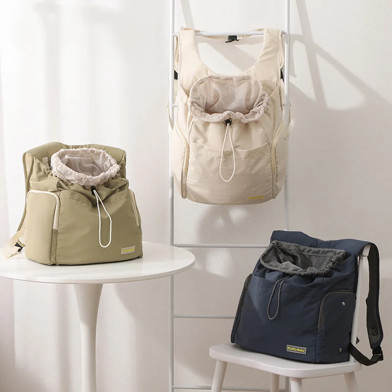 Summer Pet Travel Outing Bag Cat Chest Bag Large Capacity Breathable Dog Portable Dog Moving