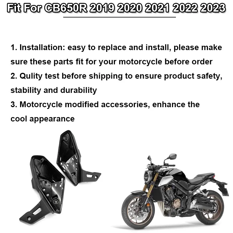 CB 650 R accessori moto non verniciato presa d'aria interno