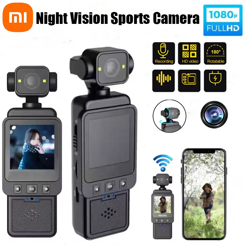 Caméra portable Xiaomi 8K 180 °