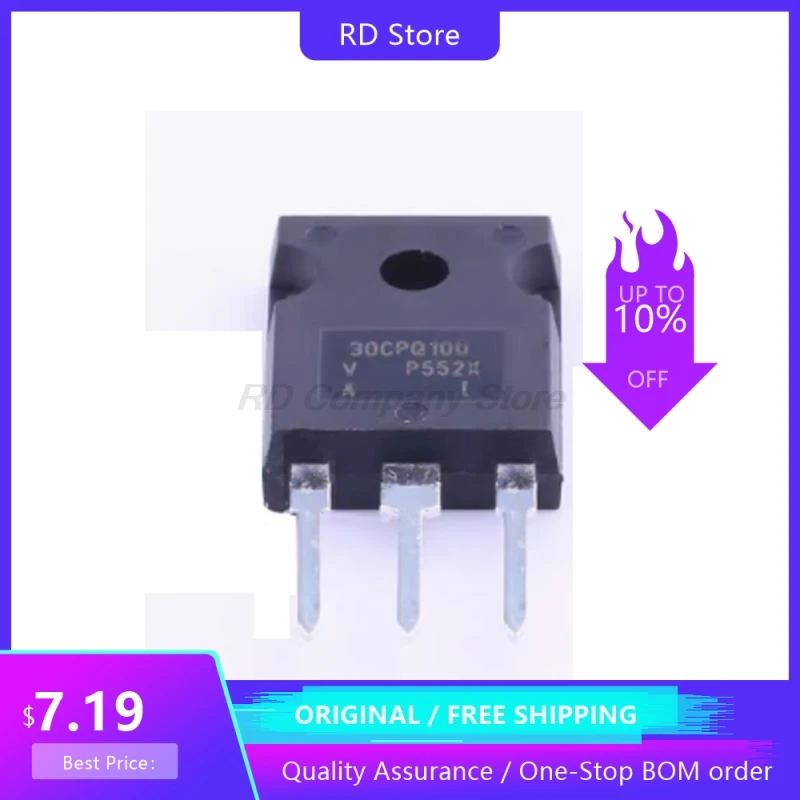

5PCS VS-30CPQ100PBF TO-247 New and Original Free Shipping