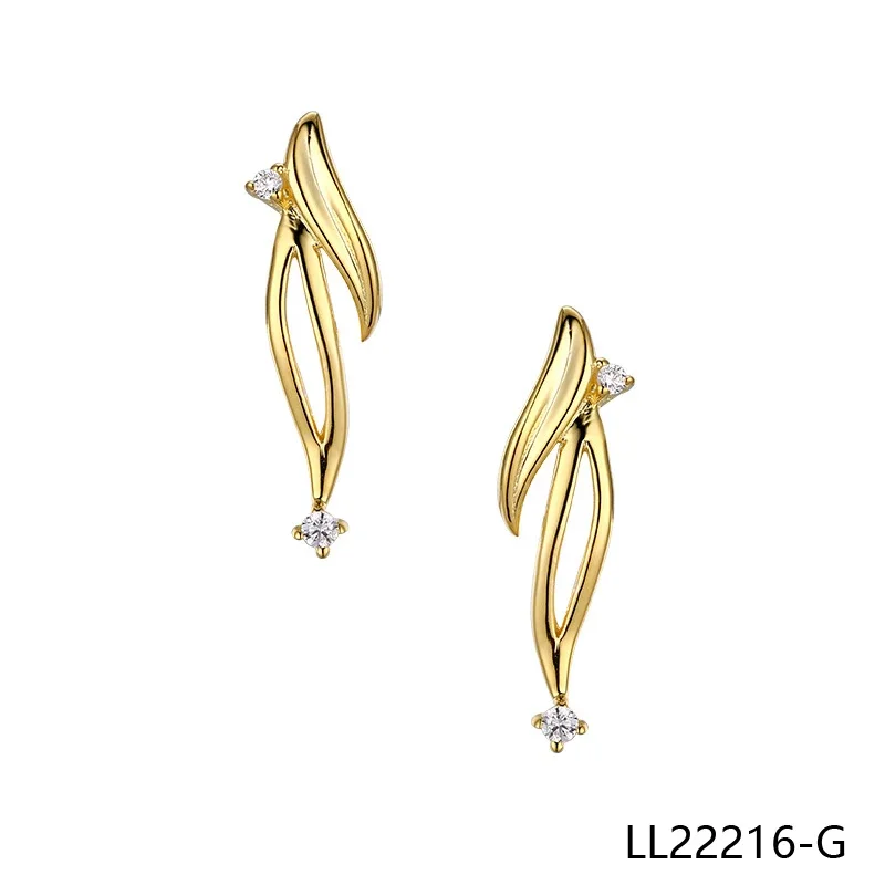 

Design earrings studs elegant fashion women jewelry girl gifts nice LL22216