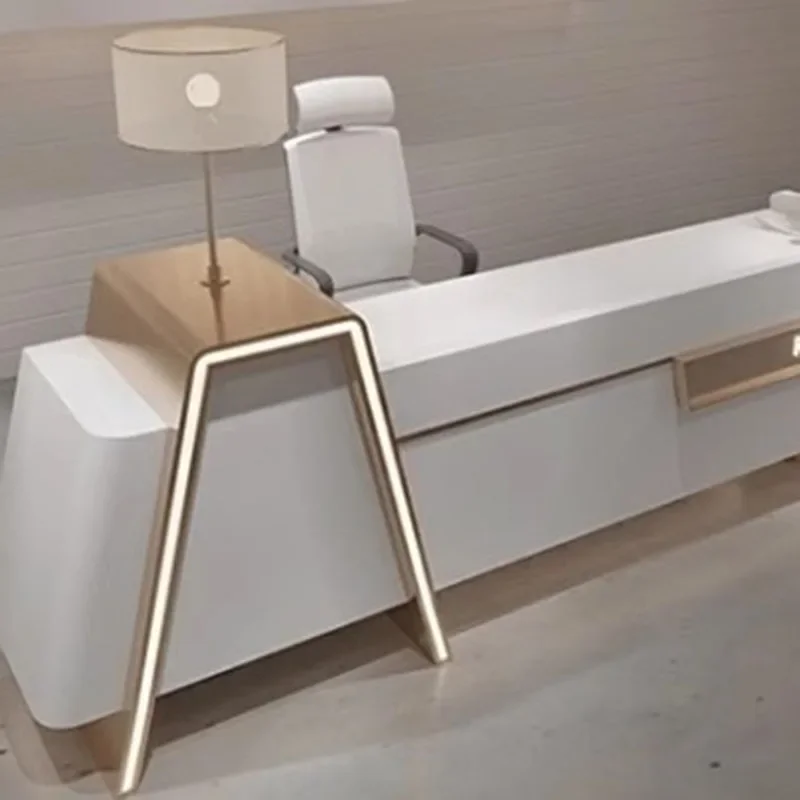 Counter Reception Desk Front Salon Mobile Beauty Service Desk Cashiers Front Gaming Scrivania Scandinava Luxury Furniture