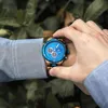 BOBO BIRD Men's Watches Wood & Stainless Steel Combined Wristwatch Chronograph Auto-Date Clock With Gift Box 5
