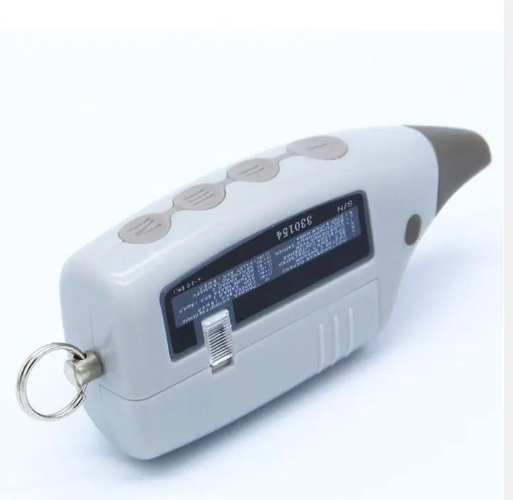 완전 LCD 원격 제어 키 포브, 양방향 자동차 경보 시스템, Scher khan M5 Magicar 5