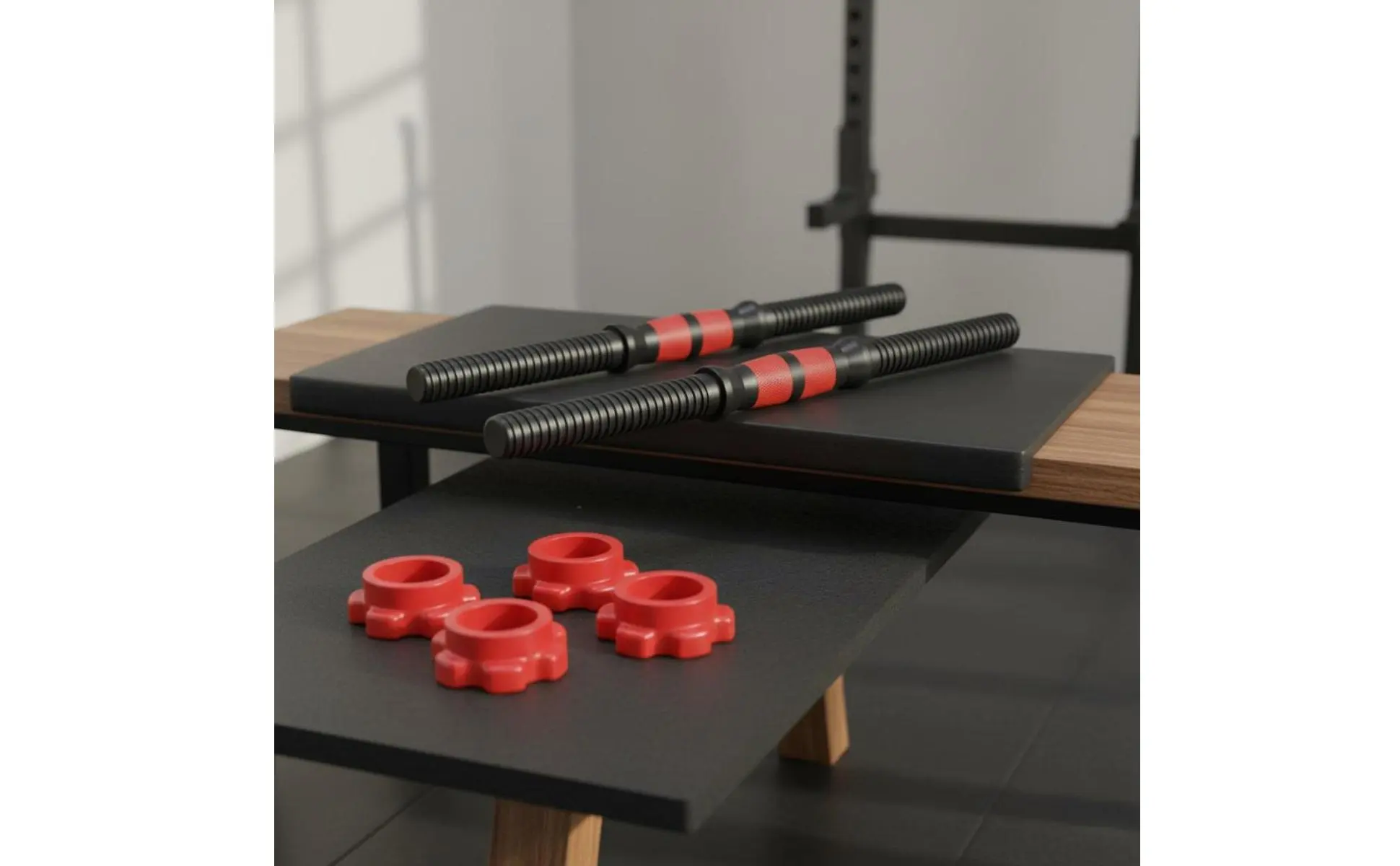 Dumbbell Screw Nut Deep Thread Design Dumbbell Spinlock Collar Asterisk-Shaped Lock Collar Easy to Install/Remove Fitness Dumbbell Screw Nut Deep Thread Design Dumbbell Spinlock Collar Asterisk-Shaped Lock Collar Easy to Install/Remove Fitness