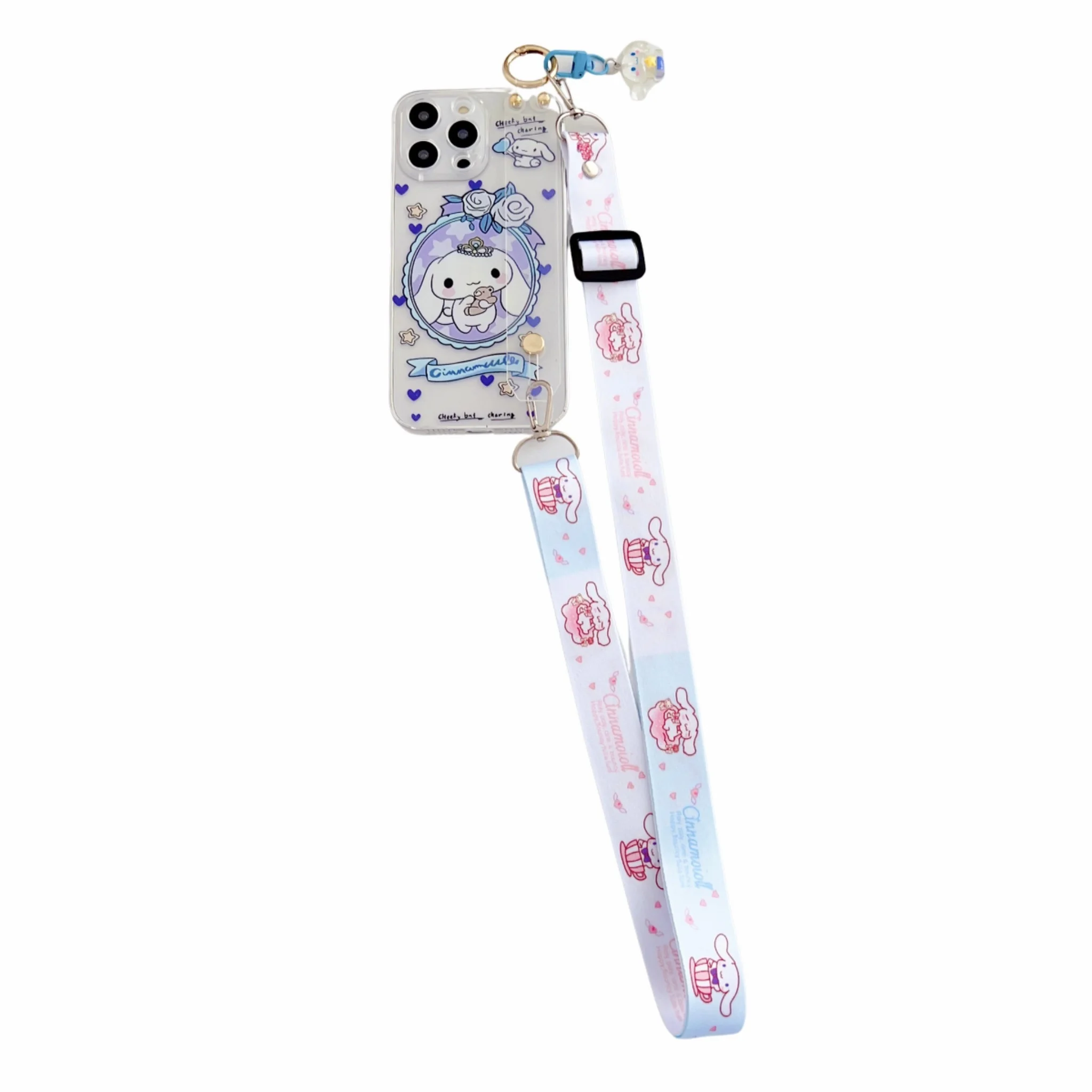 thumbnail image 1 of Funda con correa de muñeca para Samsung Galaxy S7, S8, S9, S10, S20, S21, S22, S23, S24 Plus, Ultra FE Kitty Melody, 1 of 5