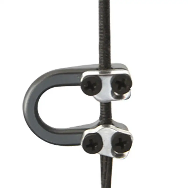 1 יחידה קשת קומפאונד קשת D לולאה טבעת חבל שחרור מיתר U חבל ניילון עזרי קשת