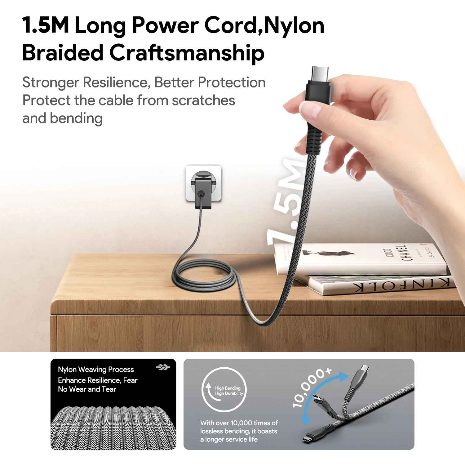 Chargeur USB-C 65W PD3.0 pour Drone, Batterie Extra