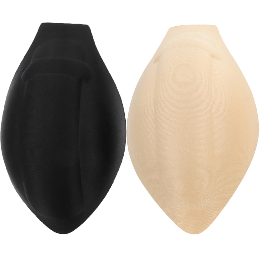 

2 Pcs Men's Panty Liner Man Sponge Pad Significantly Large Swimwear Brief Material Enlarging Enhancing Cup