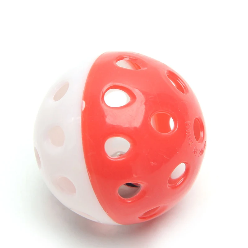 2025 New Pet Parrot Toy Bird Hollow Bell Ball For Parakeet Cockatiel Chew Fun Cage Toys 5