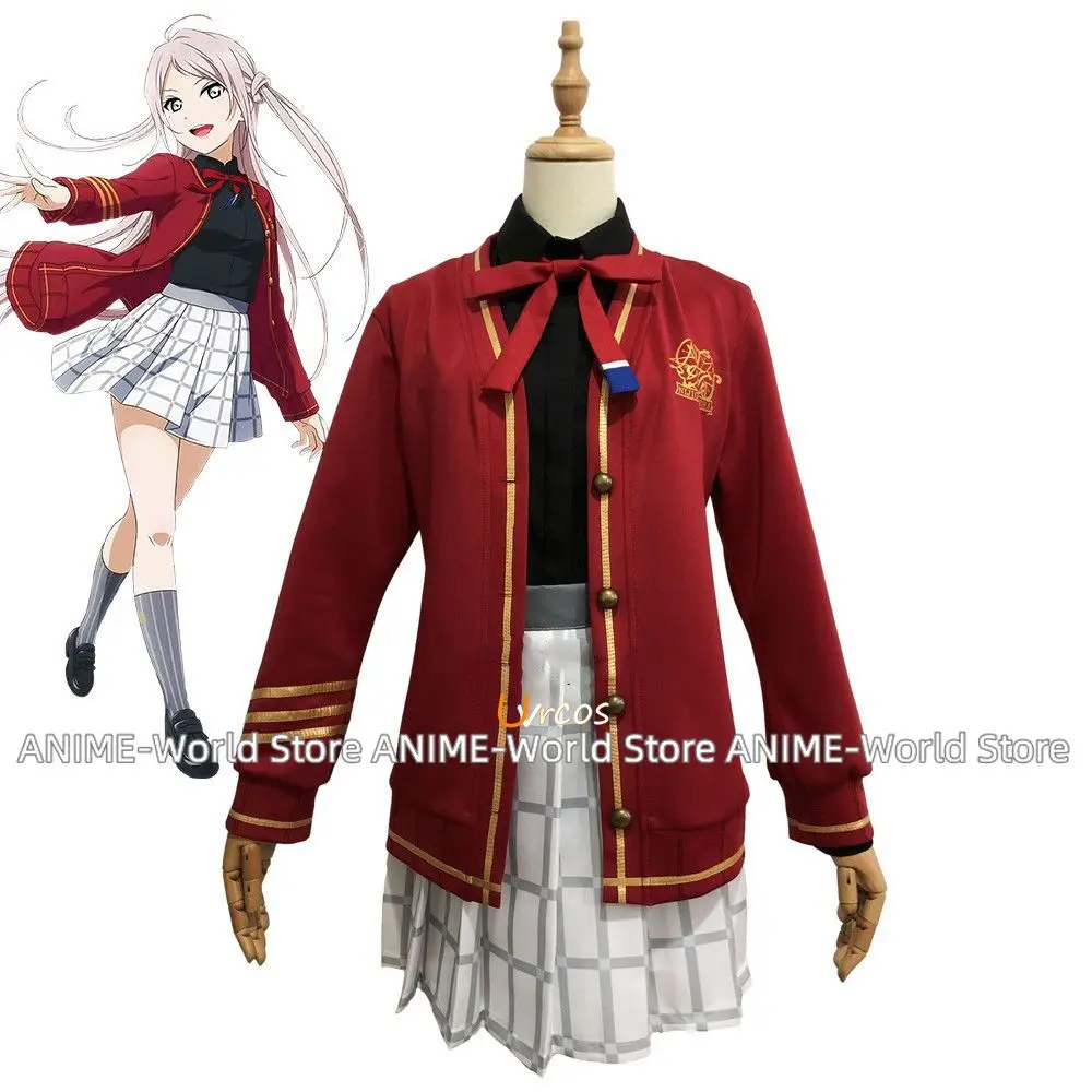 

Love Live Nijigasaki Zhong Lanzhu Sho Ranju School Uniform Outfits Anime Customize Cosplay Costumes