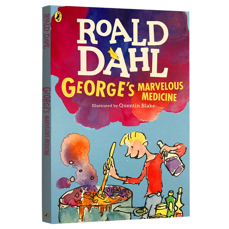 

Milumilu George’s Ous Medicine Roald Dahl Children's English Storybook Original Books
